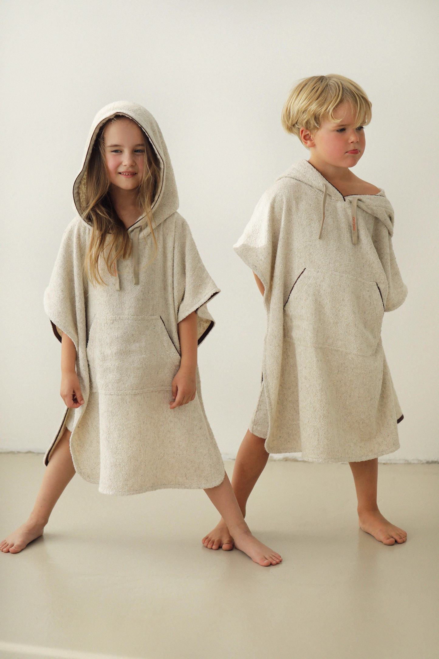 Everyday by Roberta children's hemp and bamboo fabric poncho