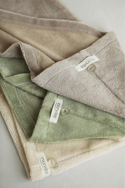Bamboo-cotton hair towel